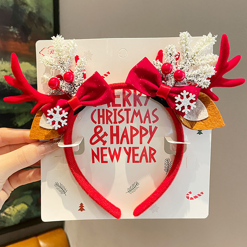 Reindeer Antlers Headband - Accessoires pour cheveux mignons, bandeau en