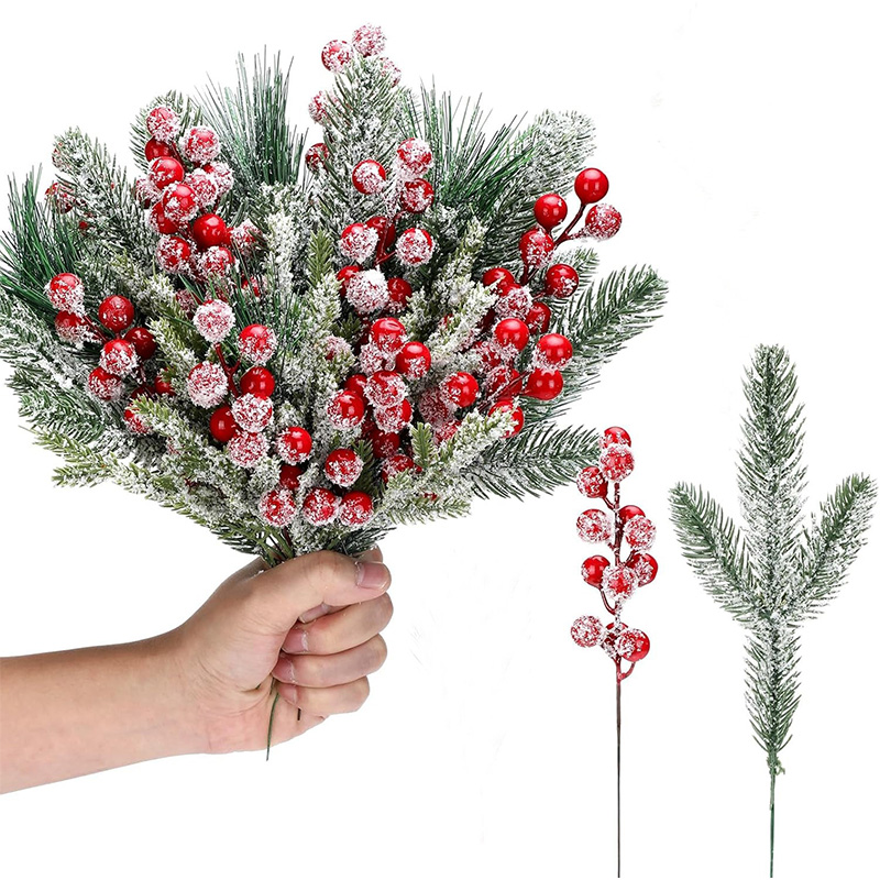 Christmas Tree Artificial - Décoration de noël 20/26cm, Branches d'aiguilles
