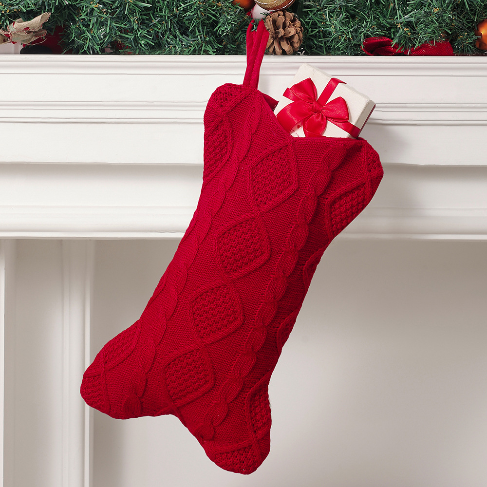 Christmas Stocking Hanging - Chaussette de Noël pour chien, chaussette