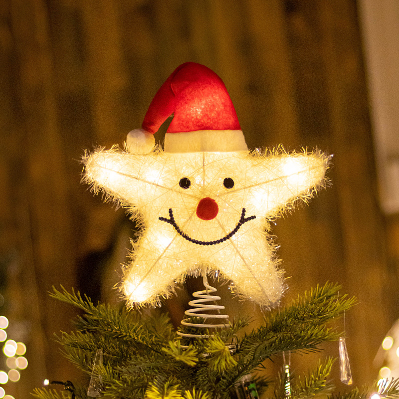 Star Tree Topper - Arbre de noël LED étoile arbre