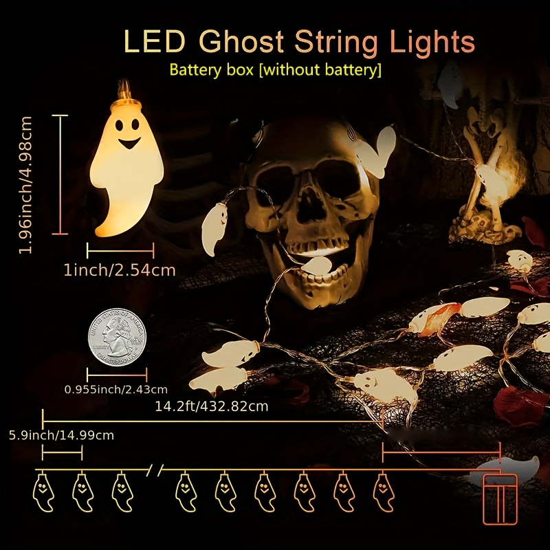 Guirlande lumineuse LED fantôm - Led Fairy String Lights avis et prix