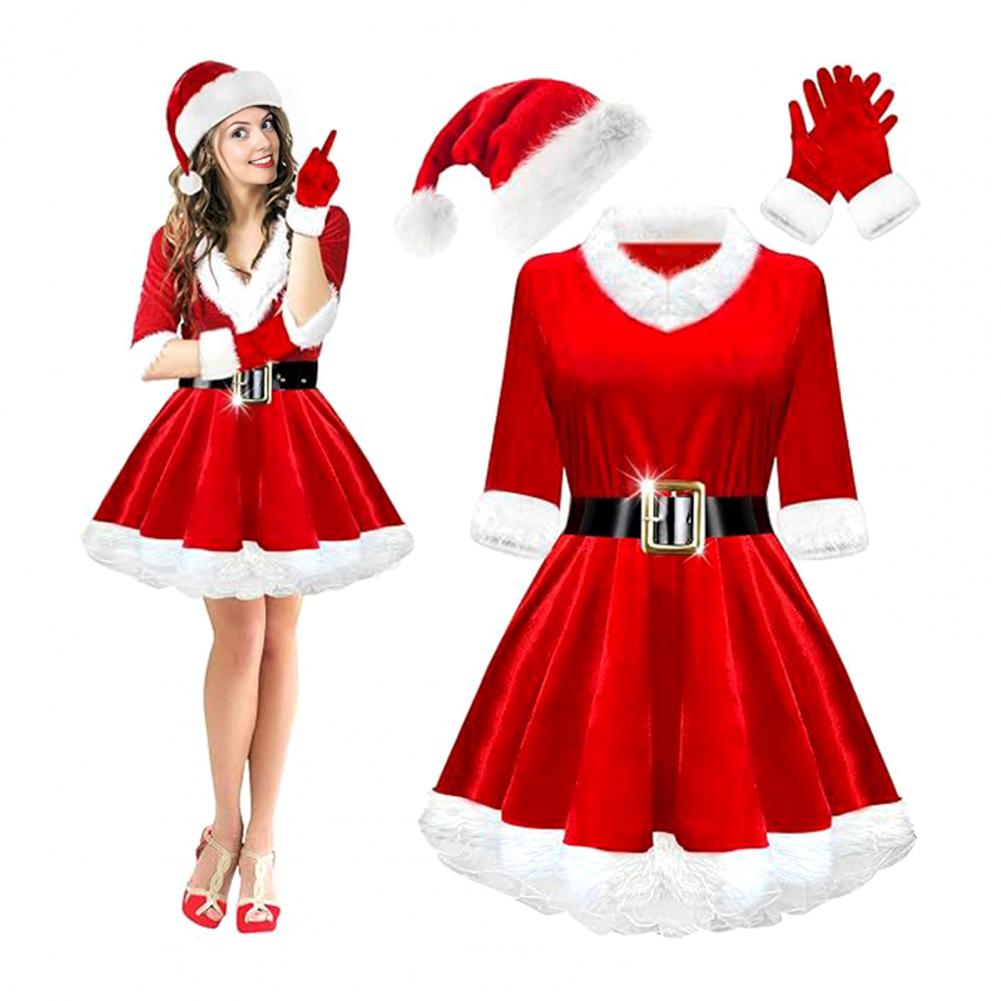 Ensemble de costumes de la Mme - Elf Costume Christmas avis et prix