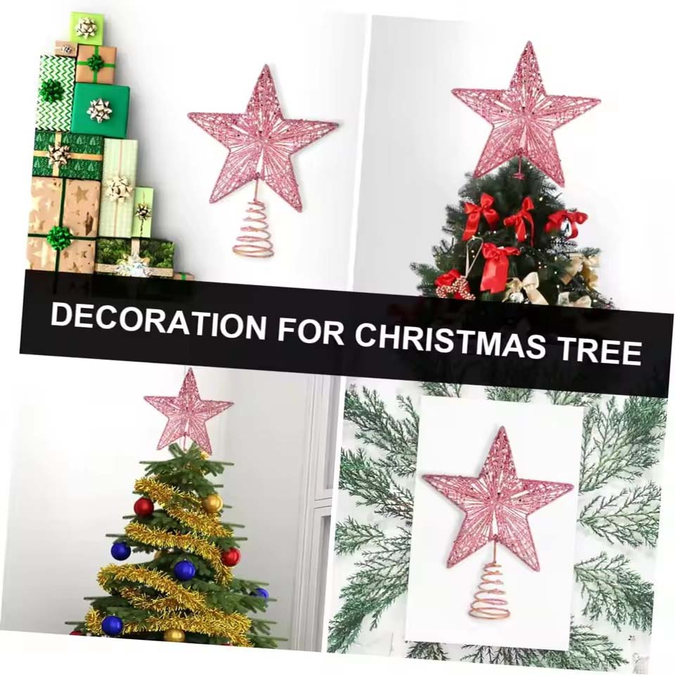 Étoile de Noël pentagonale pou - Star Tree Topper avis et prix