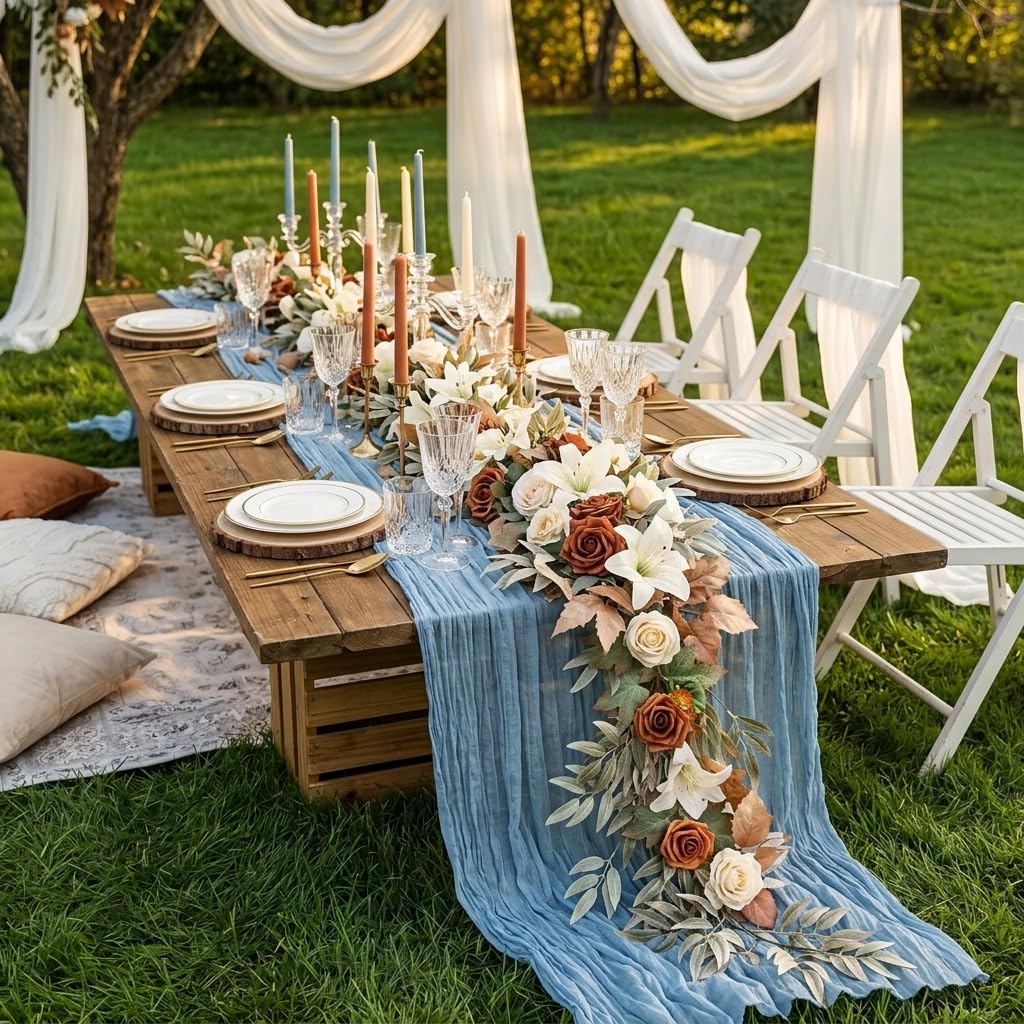 Lot de 10 chemins de table en  - Christmas Table Runner avis et prix