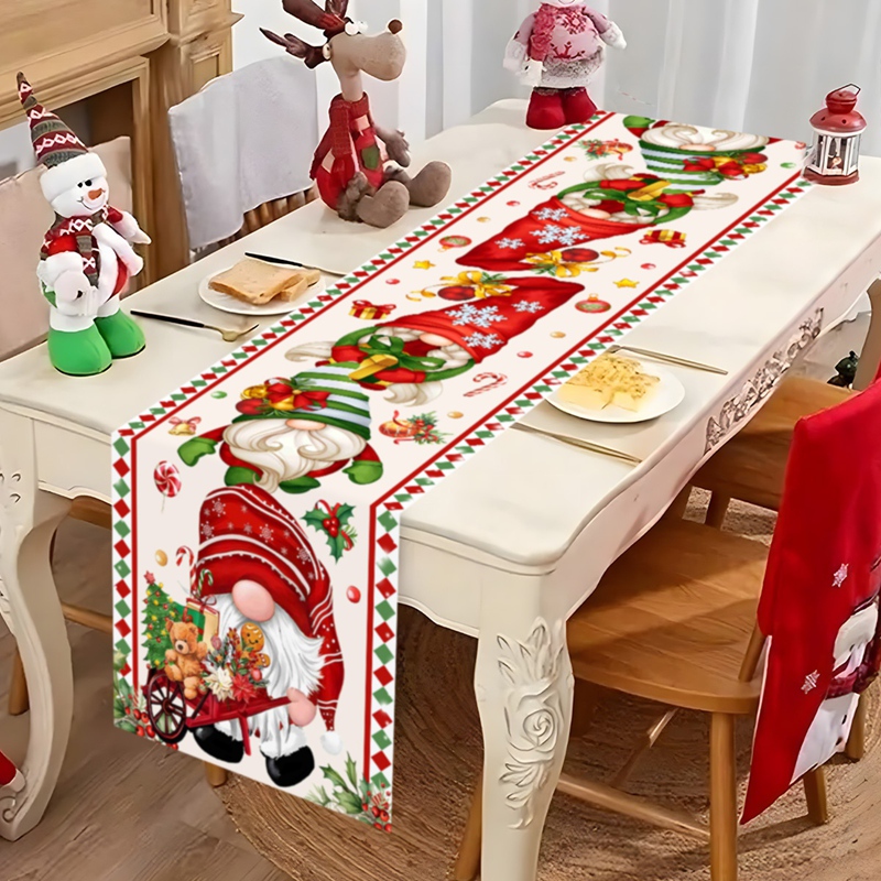 Chemin de Table de noël, drape - Christmas Table Runner avis et prix