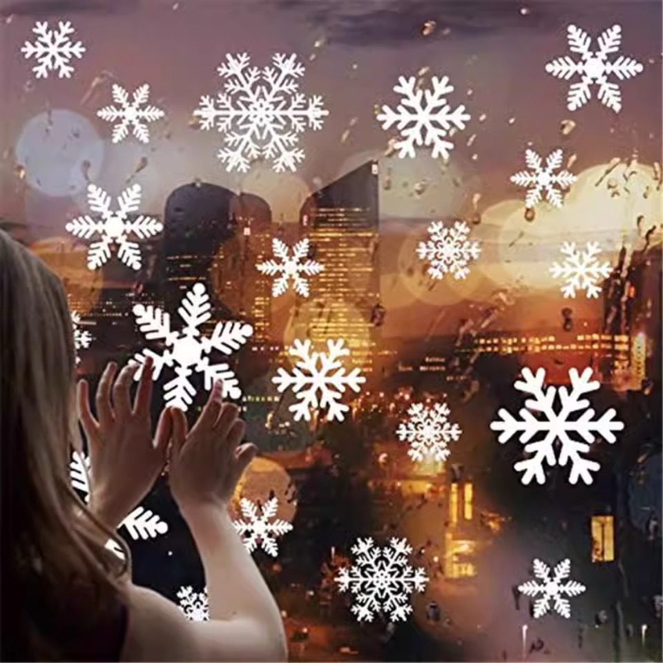 1 ensemble d'autocollants de f - Snowflake Window Decal avis et prix