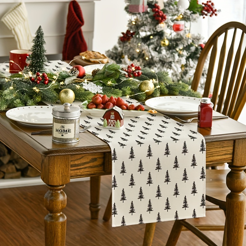 Chemin de Table Simple pour ar - Christmas Table Runner avis et prix