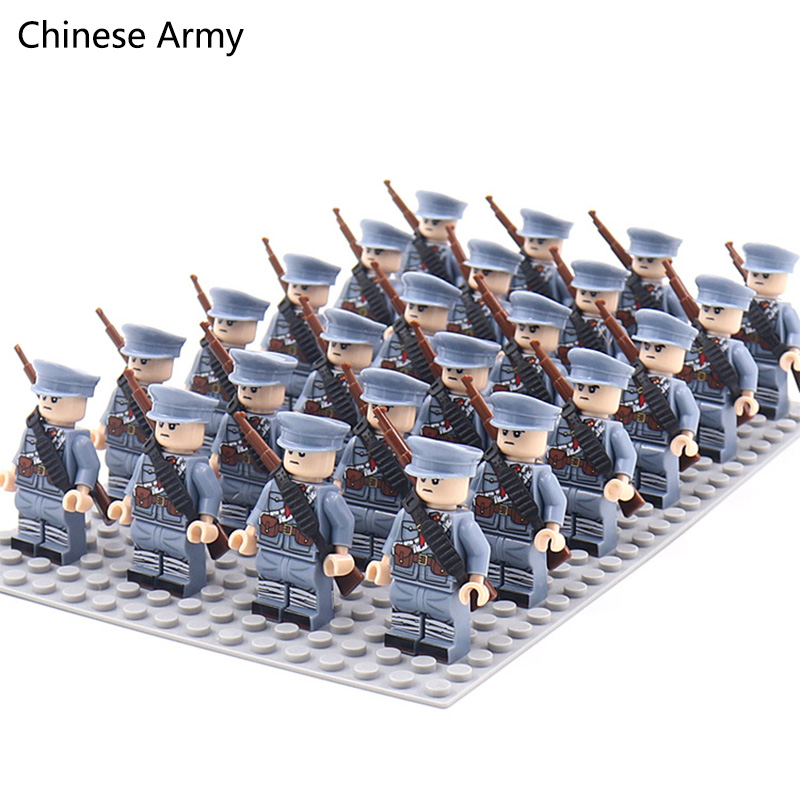 WW2 24 pièces/lot soldats mili - Lego Set Creator avis et prix