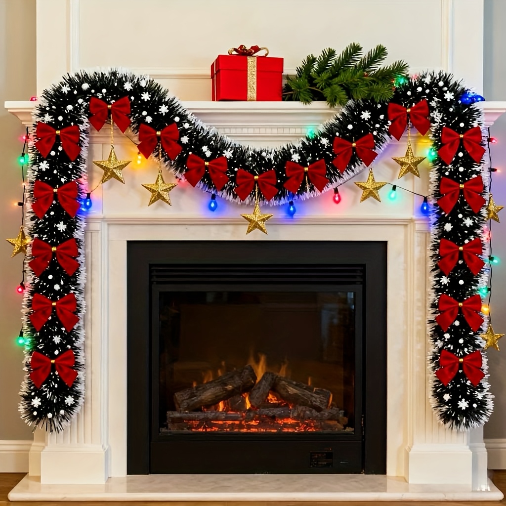 Guirlande de noël artificielle - Tinsel Garland Decoration avis et prix