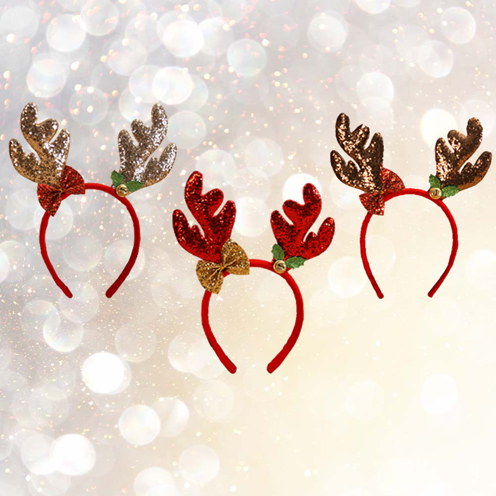 Lot de 3 serre-têtes de Noël e - Reindeer Antlers Headband avis et prix