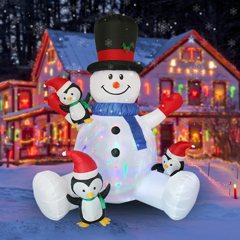Bonhomme de neige gonflable de - Christmas Lights Outdoor avis et prix