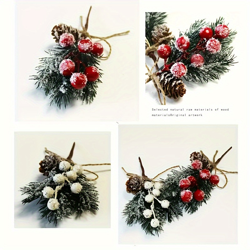 12 brins de pin de Noël artifi - Christmas Tree Artificial avis et prix