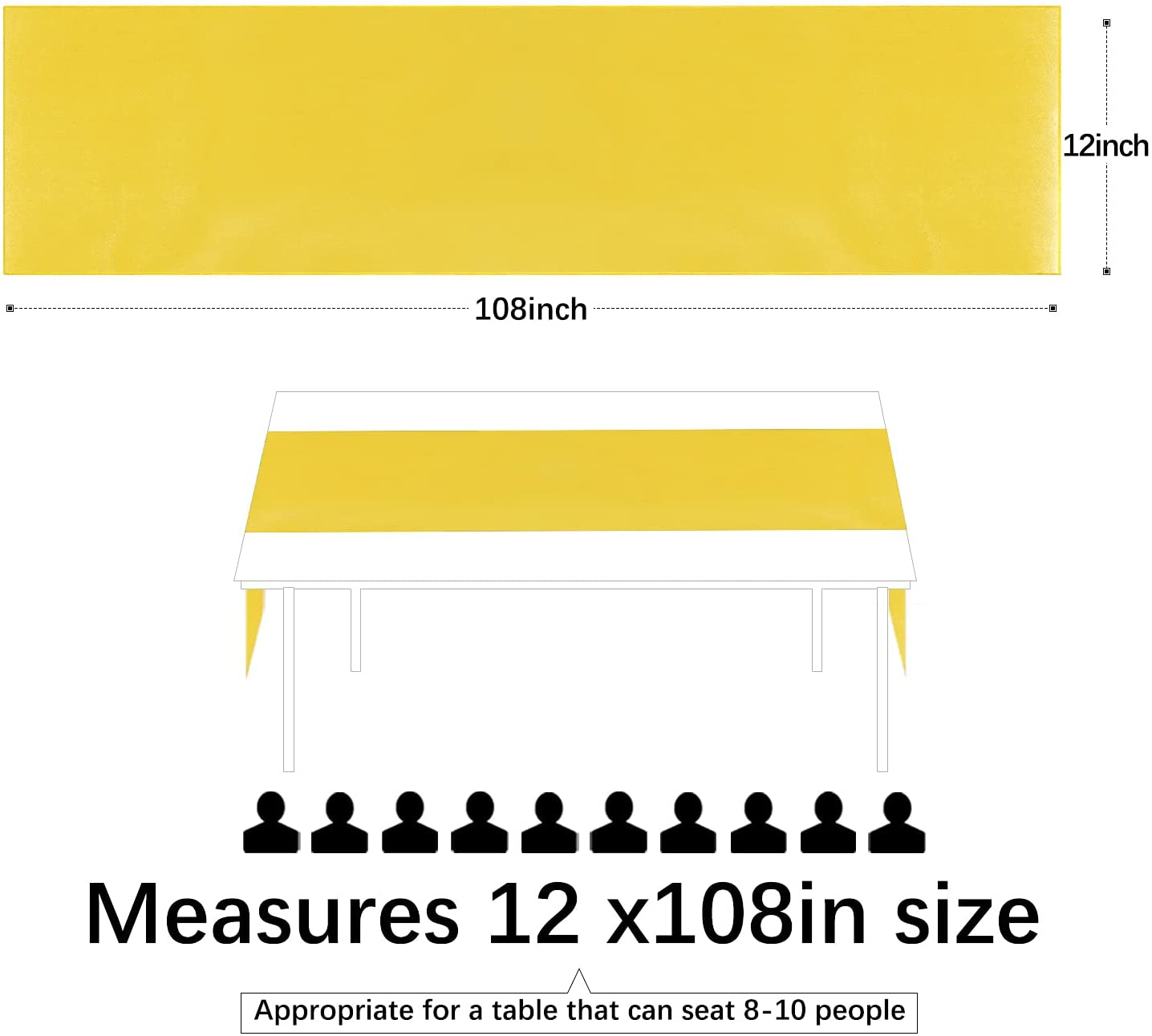 Chemin de Table de mariage en  - Christmas Table Runner avis et prix