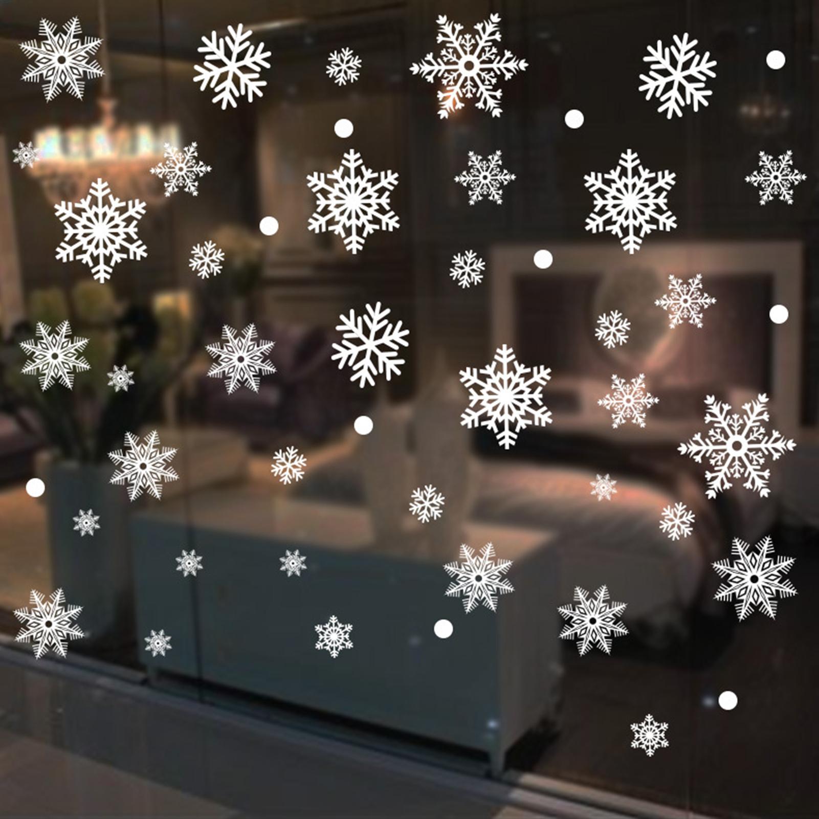 Flocon de neige fenêtre s'accr - Snowflake Window Decal avis et prix
