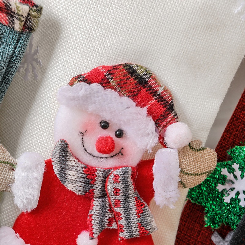 Chaussette de Noël multicolore - Christmas Stocking Hanging avis et prix